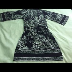 Kimono style floral dress